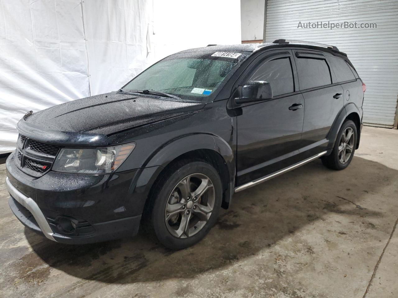 2015 Dodge Journey Crossroad Black vin: 3C4PDCGG0FT698435