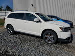 2015 Dodge Journey Crossroad White vin: 3C4PDCGG0FT698824