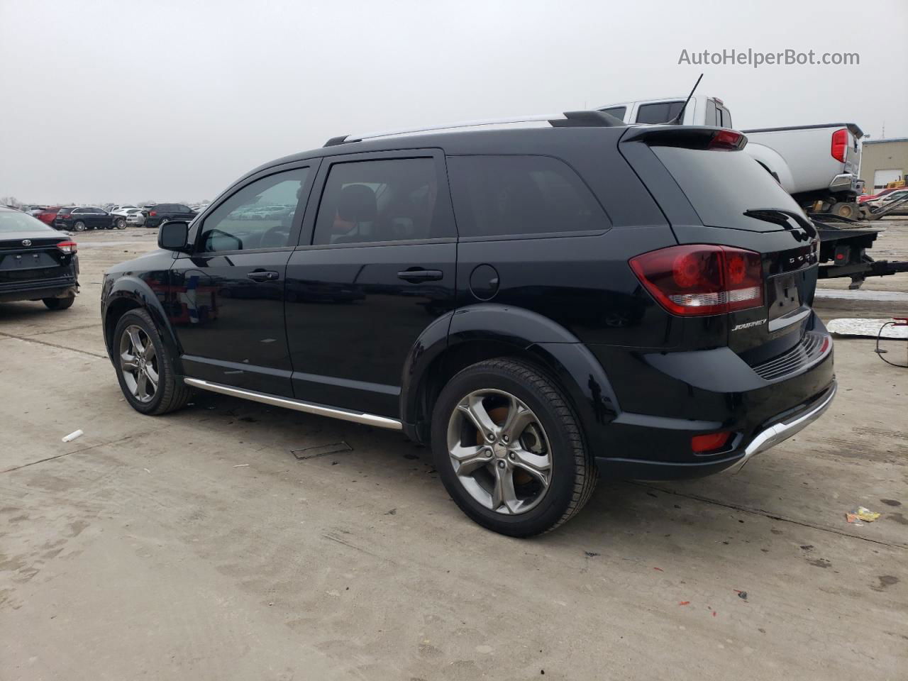 2017 Dodge Journey Crossroad Black vin: 3C4PDCGG0HT516932