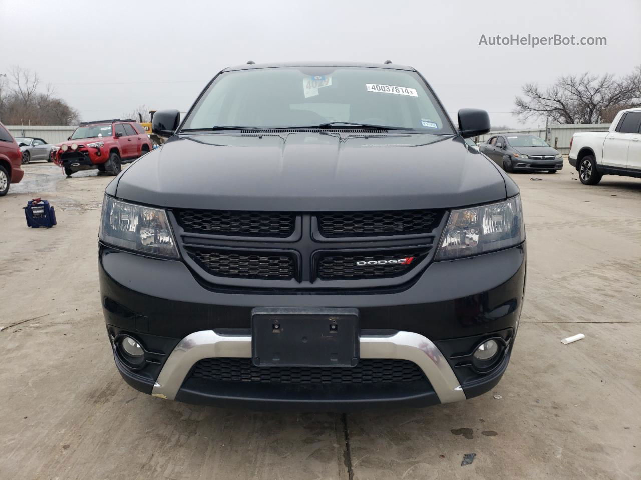 2017 Dodge Journey Crossroad Black vin: 3C4PDCGG0HT516932