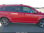 2015 Dodge Journey Crossroad Red vin: 3C4PDCGG1FT735492