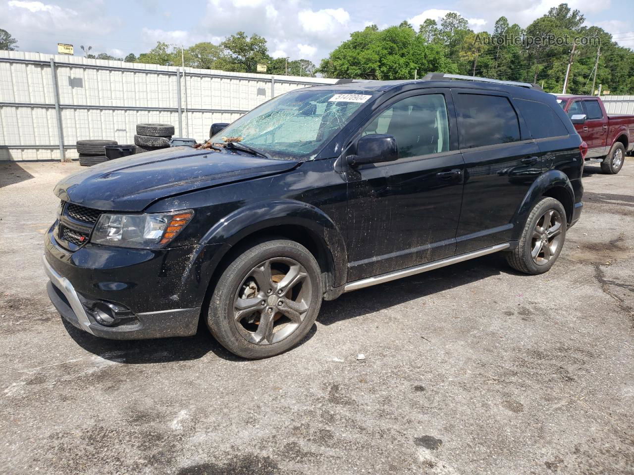 2016 Dodge Journey Crossroad Black vin: 3C4PDCGG1GT116179