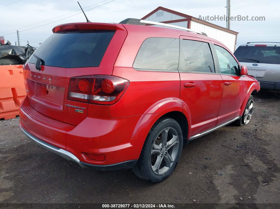 2017 Dodge Journey Crossroad Plus Red vin: 3C4PDCGG1HT542892