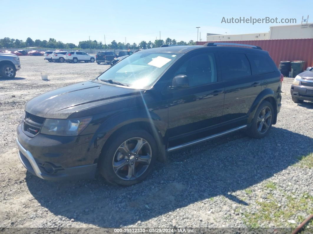 2014 Dodge Journey Crossroad Черный vin: 3C4PDCGG2ET261342