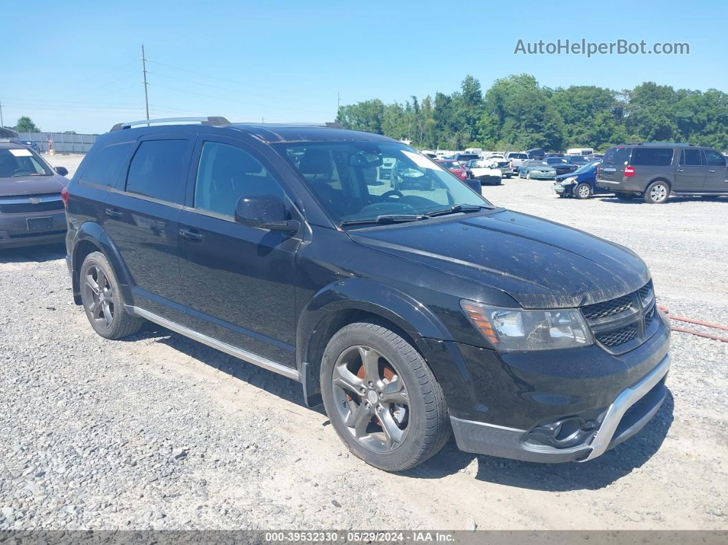 2014 Dodge Journey Crossroad Черный vin: 3C4PDCGG2ET261342