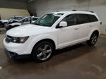 2016 Dodge Journey Crossroad White vin: 3C4PDCGG2GT123397