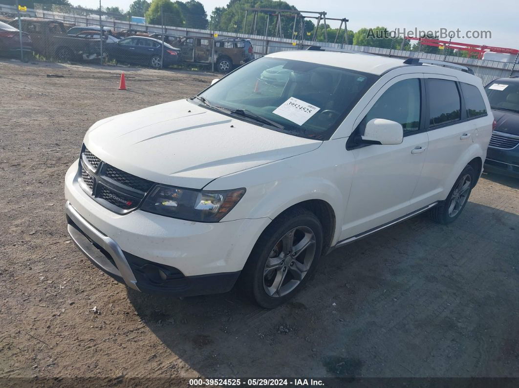 2016 Dodge Journey Crossroad Белый vin: 3C4PDCGG2GT138532