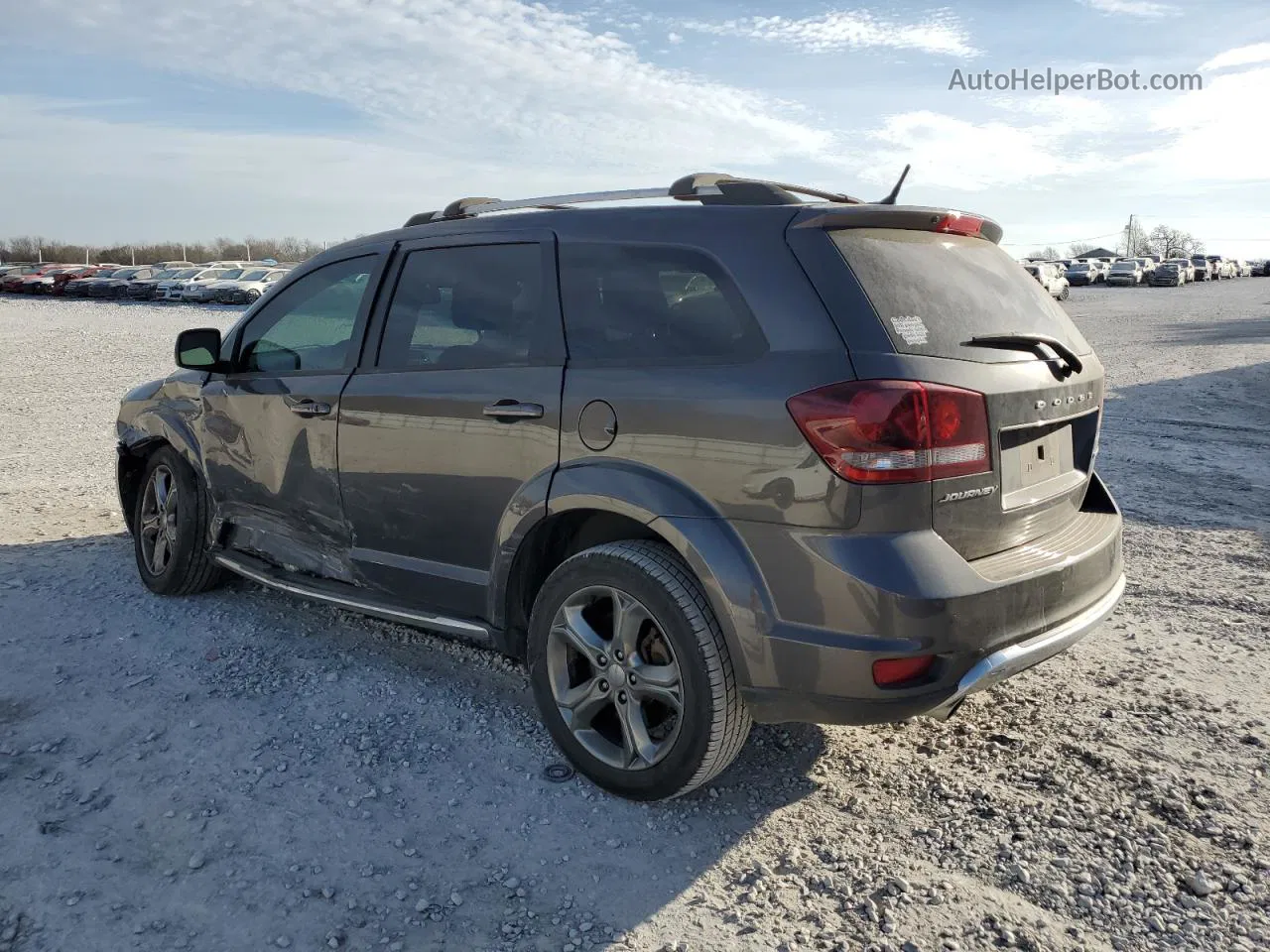 2017 Dodge Journey Crossroad Charcoal vin: 3C4PDCGG2HT605577