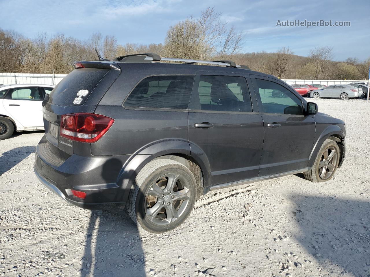 2017 Dodge Journey Crossroad Charcoal vin: 3C4PDCGG2HT605577