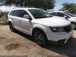 2014 Dodge Journey Crossroad White vin: 3C4PDCGG3ET276433