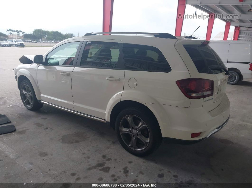 2014 Dodge Journey Crossroad Белый vin: 3C4PDCGG3ET276772