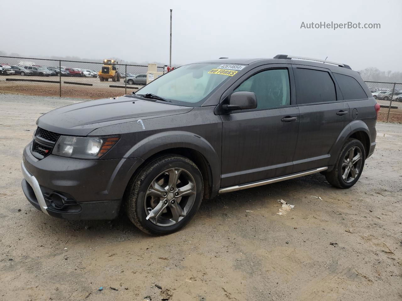 2014 Dodge Journey Crossroad Серый vin: 3C4PDCGG3ET277016