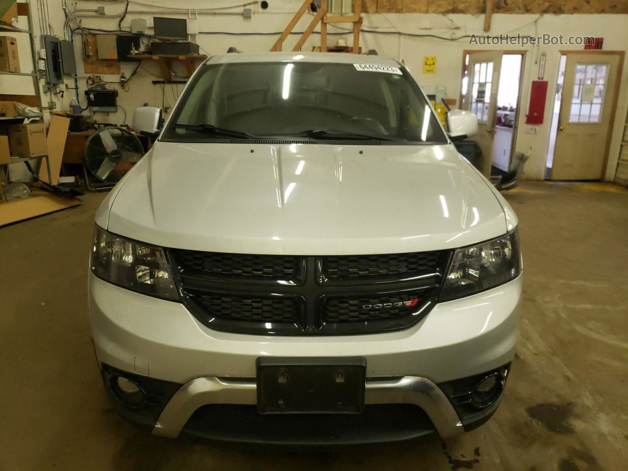 2014 Dodge Journey Crossroad Серебряный vin: 3C4PDCGG3ET289487