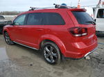 2015 Dodge Journey Crossroad Red vin: 3C4PDCGG3FT682505