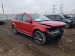 2017 Dodge Journey Crossroad Red vin: 3C4PDCGG3HT556535