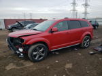 2017 Dodge Journey Crossroad Red vin: 3C4PDCGG3HT556535