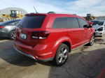 2017 Dodge Journey Crossroad Red vin: 3C4PDCGG3HT606561