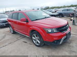 2017 Dodge Journey Crossroad Red vin: 3C4PDCGG3HT613929