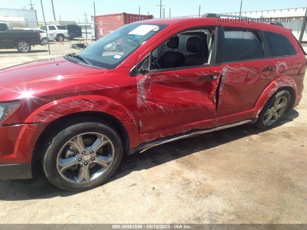 2017 Dodge Journey Crossroad Plus Red vin: 3C4PDCGG4HT553191