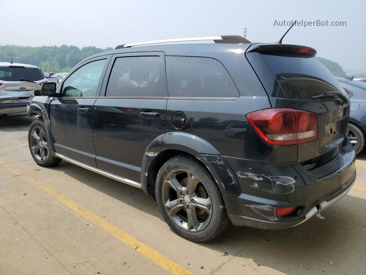 2015 Dodge Journey Crossroad Black vin: 3C4PDCGG5FT525414