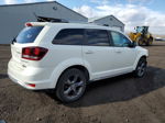 2015 Dodge Journey Crossroad White vin: 3C4PDCGG5FT600354