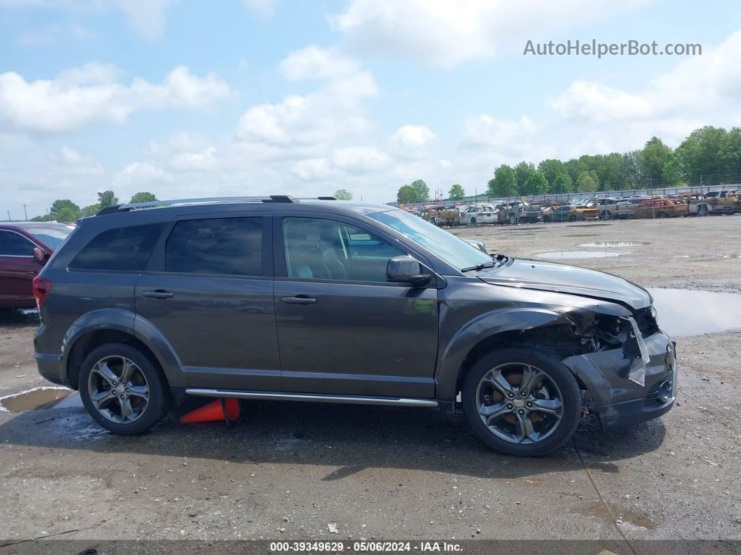 2017 Dodge Journey Crossroad Plus Gray vin: 3C4PDCGG5HT507241