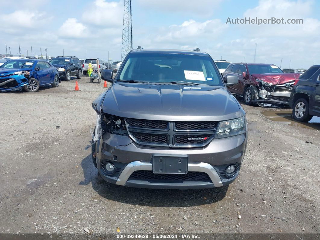 2017 Dodge Journey Crossroad Plus Gray vin: 3C4PDCGG5HT507241