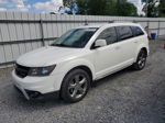 2017 Dodge Journey Crossroad White vin: 3C4PDCGG5HT537078