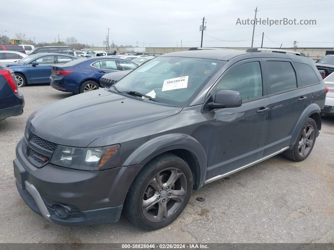 2016 Dodge Journey Crossroad Plus Gray vin: 3C4PDCGG6GT185322