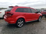 2016 Dodge Journey Crossroad Red vin: 3C4PDCGG6GT211918