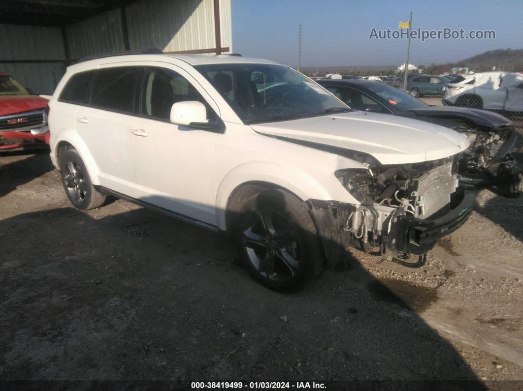 2016 Dodge Journey Crossroad Plus White vin: 3C4PDCGG6GT237855