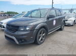 2015 Dodge Journey Crossroad Gray vin: 3C4PDCGG7FT631864