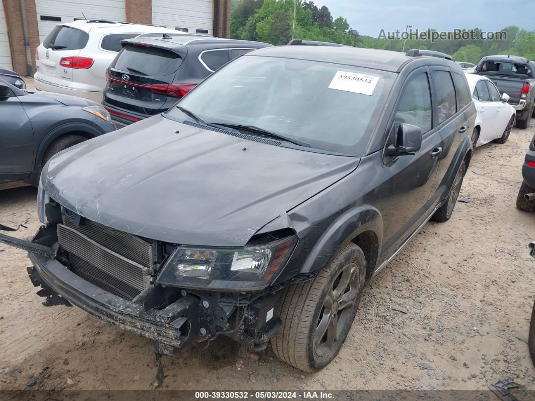 2016 Dodge Journey Crossroad Plus Gray vin: 3C4PDCGG7GT185331