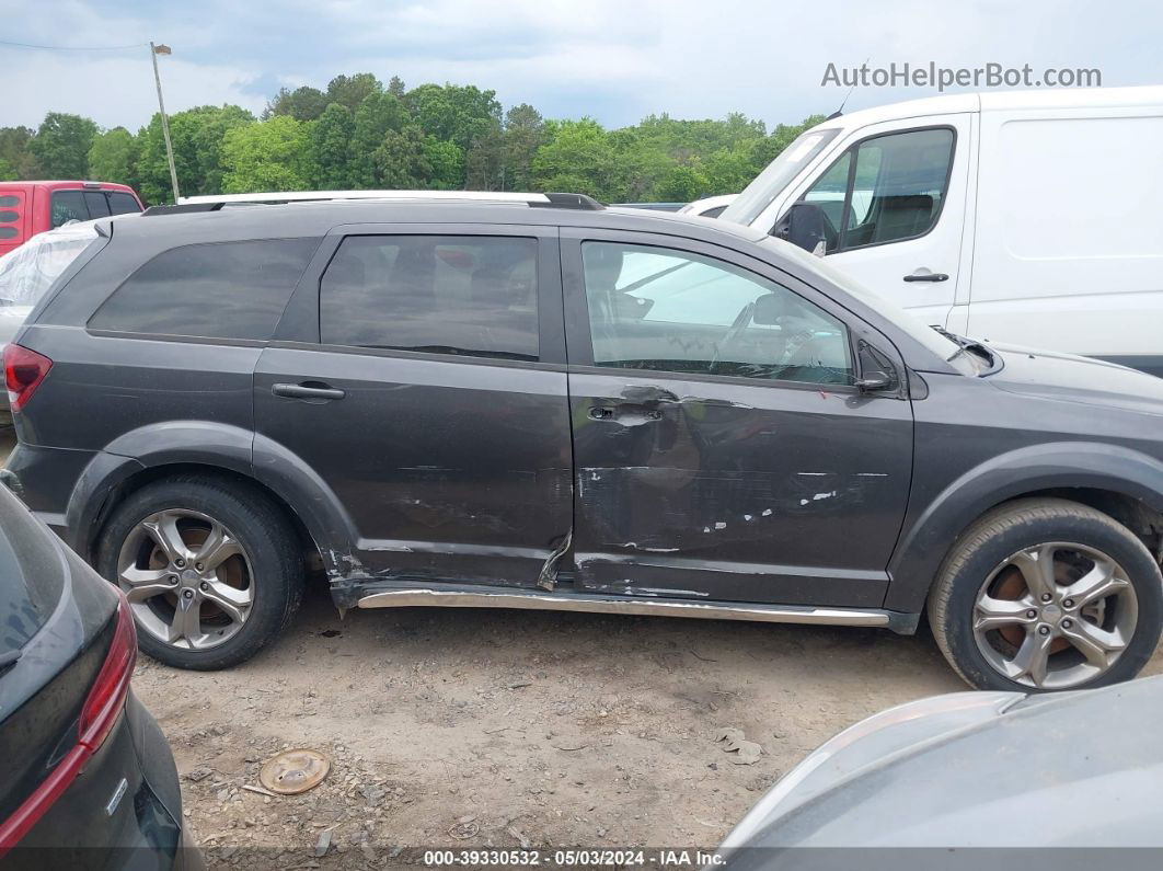 2016 Dodge Journey Crossroad Plus Gray vin: 3C4PDCGG7GT185331