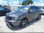 2015 Dodge Journey Crossroad Gray vin: 3C4PDCGG8FT714459