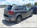 2015 Dodge Journey Crossroad Gray vin: 3C4PDCGG8FT714459