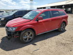 2017 Dodge Journey Crossroad Red vin: 3C4PDCGG8HT548074