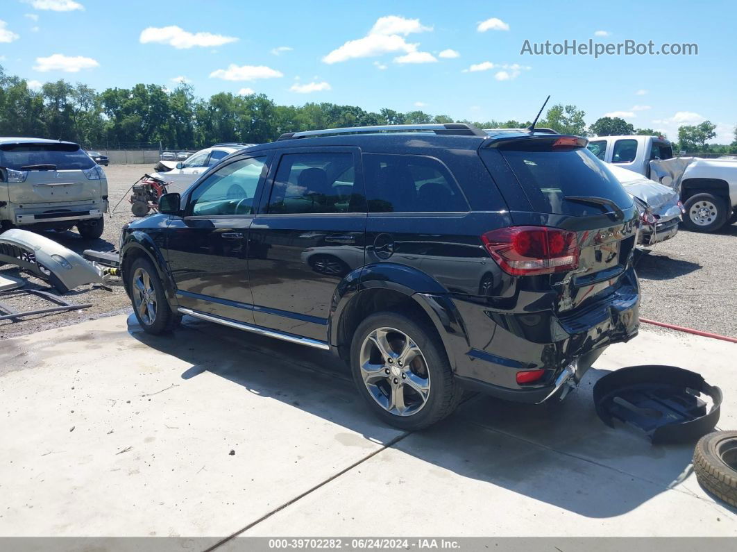 2015 Dodge Journey Crossroad Черный vin: 3C4PDCGG9FT670312