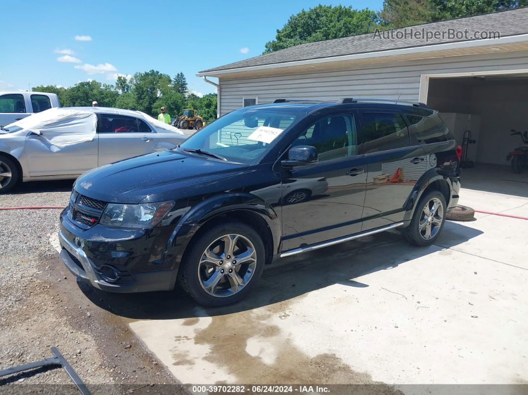 2015 Dodge Journey Crossroad Black vin: 3C4PDCGG9FT670312