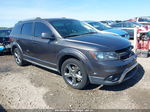 2017 Dodge Journey Crossroad Plus Gray vin: 3C4PDCGG9HT510532