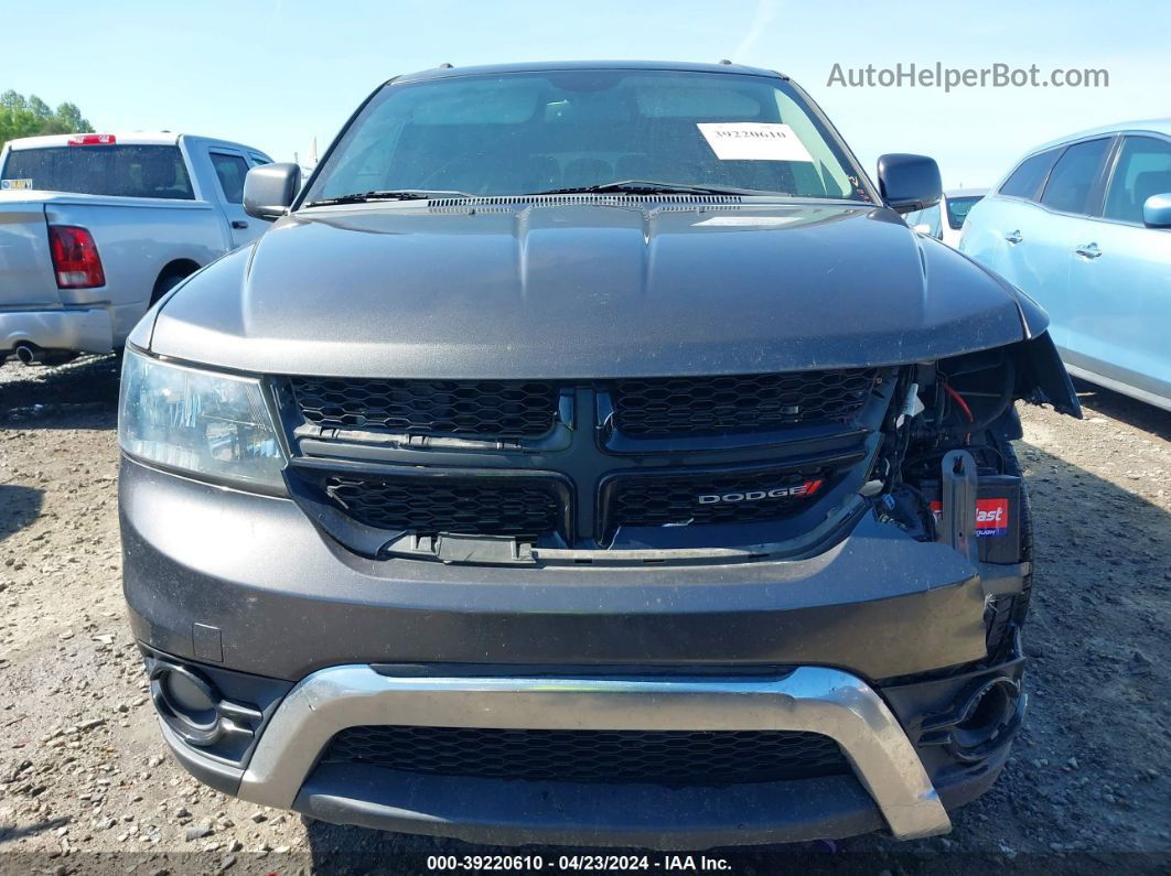 2017 Dodge Journey Crossroad Plus Gray vin: 3C4PDCGG9HT510532