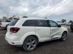 2017 Dodge Journey Crossroad White vin: 3C4PDCGG9HT617841