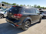 2015 Dodge Journey Crossroad Black vin: 3C4PDCGGXFT631499