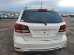 2015 Dodge Journey Crossroad White vin: 3C4PDCGGXFT632636