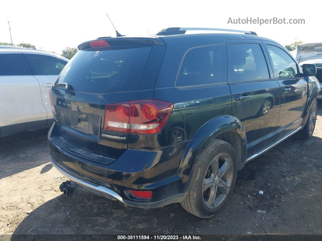 2015 Dodge Journey Crossroad Black vin: 3C4PDCGGXFT659352