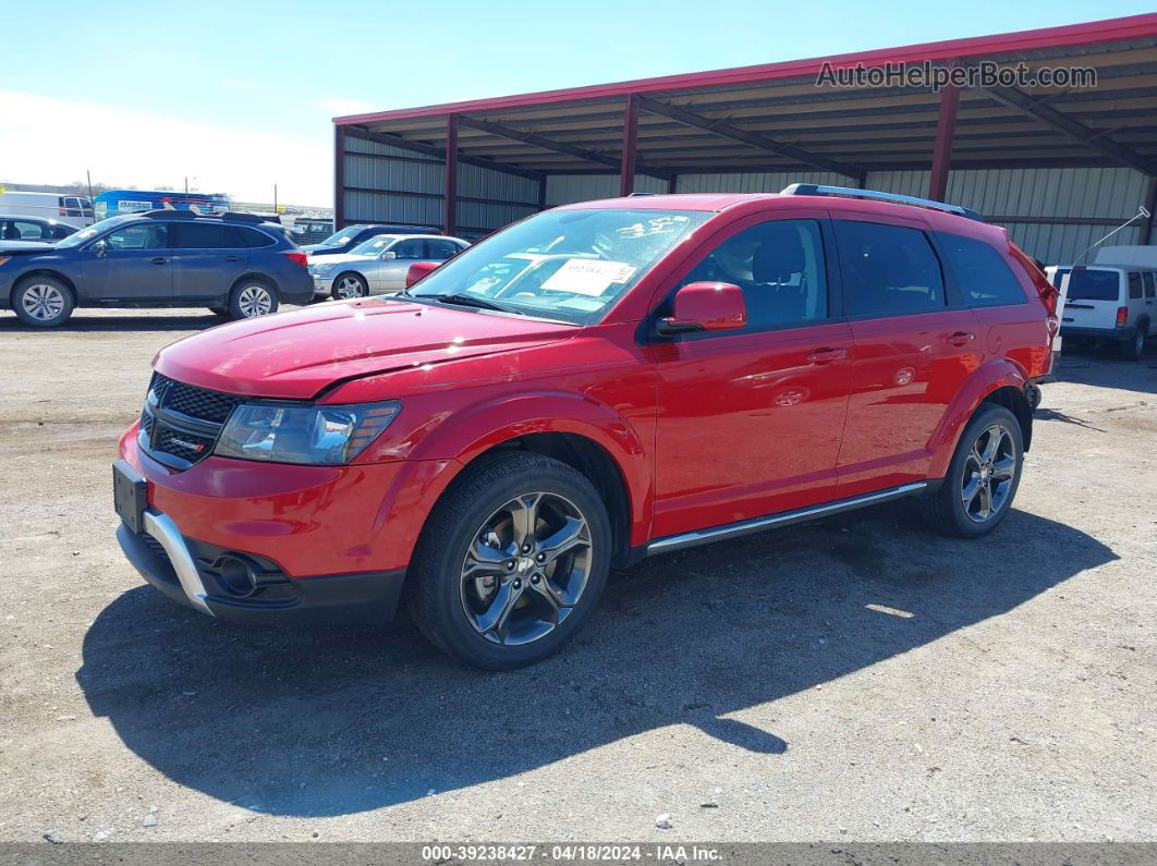 2016 Dodge Journey Crossroad Plus Красный vin: 3C4PDCGGXGT107030