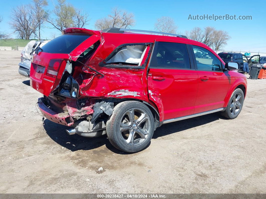 2016 Dodge Journey Crossroad Plus Красный vin: 3C4PDCGGXGT107030