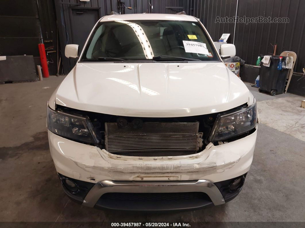 2016 Dodge Journey Crossroad Plus Белый vin: 3C4PDCGGXGT107772