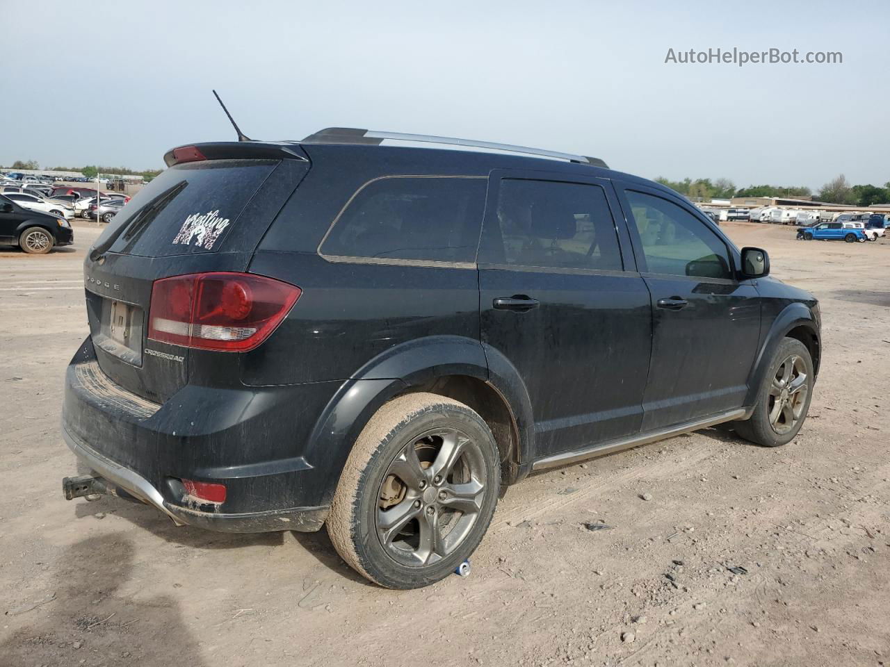 2016 Dodge Journey Crossroad Black vin: 3C4PDCGGXGT148824