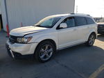 2016 Dodge Journey Crossroad White vin: 3C4PDCGGXGT149259